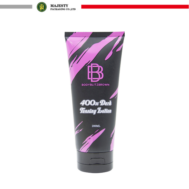 Kunststoff-Kosmetiktubenverpackung Shampoo-Conditioner-Körperlotion Runde Kunststoff-PE-Tube Soft Squeeze-Kunststofftubenverpackung