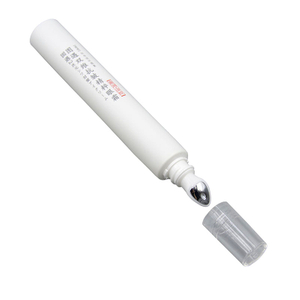 Maßgeschneiderte weiße, weiche PE-Röhrenverpackung für Kosmetika für Lipgloss, Lippenstift, Sonnenschutz, Reiniger, Shampoo, Gesichtsmasken