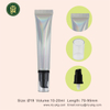 20 g 20 ml leere kosmetische Tube aus weichem Aluminium-Kunststoff mit Airless-Pumpverschluss, silberner Laser-Squeeze für Sonnenschutz-Gesichtscreme-Verpackung