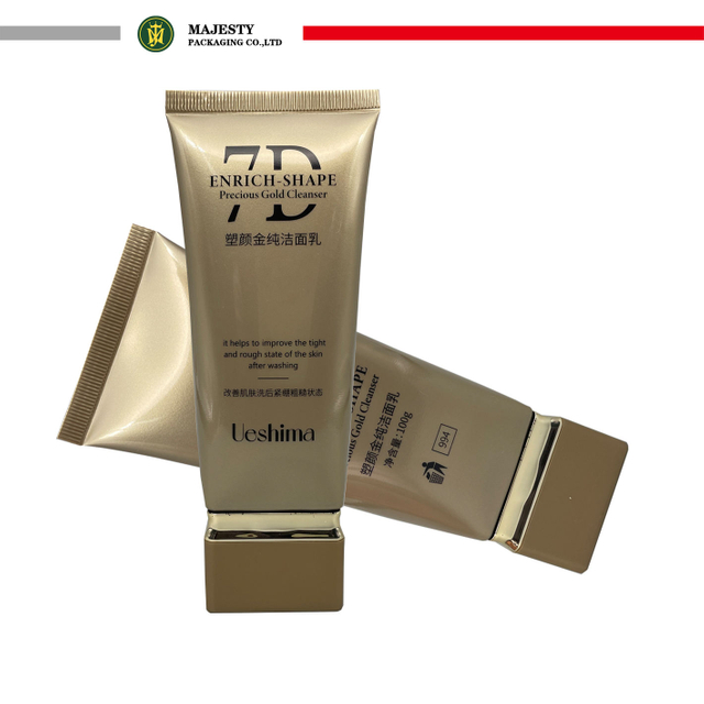 Quadratische Tube für Sonnenschutz-Handcreme, Gesichtscreme, einzigartige Form, Kunststoff-Kosmetiktube, 60–150 ml, anpassbare Kosmetiktube