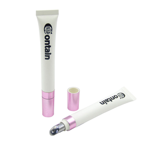 Heißer Verkauf 10 ml 15 ml 20 ml Verpackungsrohr mit vibrierendem Applikatorkopf für Augencreme, Lippenstift, Sonnenschutz und Reinigungsmittel