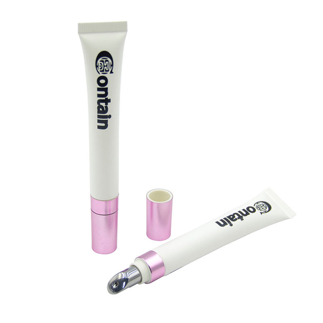 Heißer Verkauf 10 ml 15 ml 20 ml Verpackungsrohr mit vibrierendem Applikatorkopf für Augencreme, Lippenstift, Sonnenschutz und Reinigungsmittel
