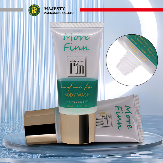 Maßgeschneiderte ovale Polygonkappe aus Metall, 40 mm Durchmesser, Gesichtsreinigungstube, 80–180 ml Tube für Sonnenschutz, Körperlotion, Foundation und BB-Creme