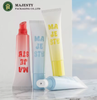 Großhandel Leere Macaron Lippenbalsam Tube 15 ml Squeeze Lip Gloss Verpackung Tragbare Mini Ästhetische Kosmetik Kunststoff Weichbehälter